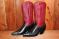 Mule Hide Black & Red 2